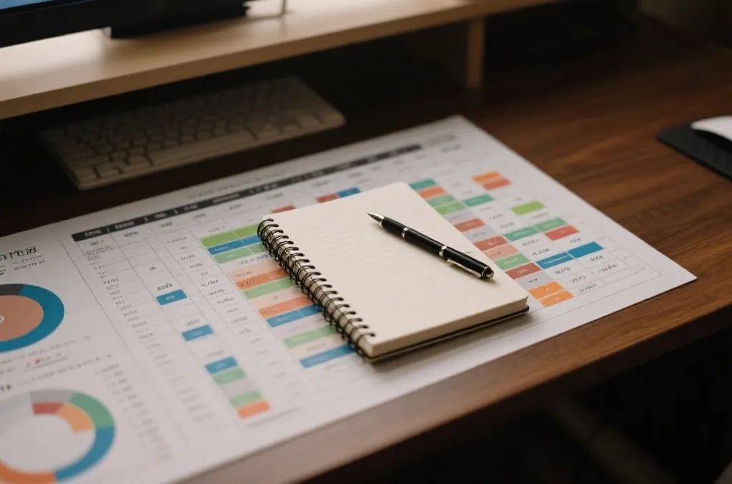 笔记本与复盘，数据记录的象征